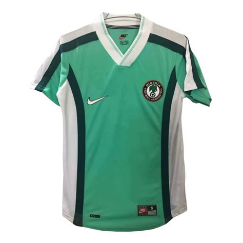 Retro 1998 Nigeria Home Soccer Jersey Team Soccer Jerseys