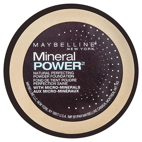 Buy Maybelline Mineral Power Powder Foundation Nude Online At Chemist