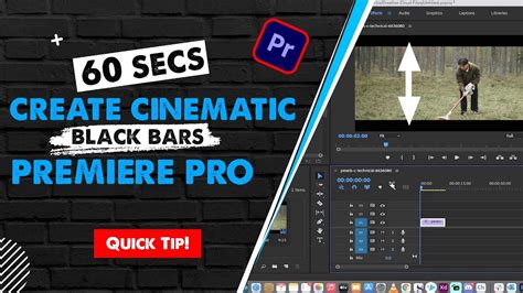 How To Create Cinematic Black Bars In Premiere Pro 2022 Youtube