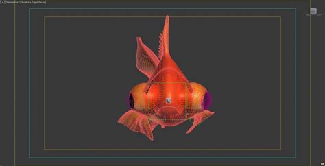 Goldfish Full Rigged Animated 3d Model Animated Rigged Cgtrader