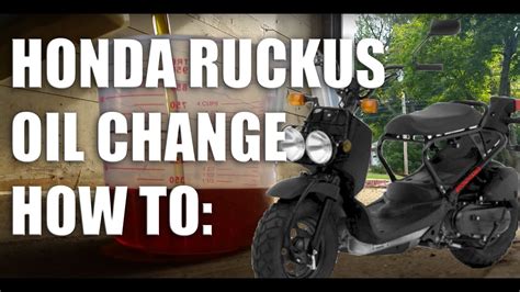 Performance package for honda ruckus. Changing 2018 Honda Ruckus Oil - YouTube