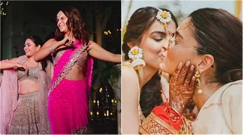Alia Bhatt Kisses Best Friend At Her Wedding Sets The Stage On Fire In Fuschia Pink Saree