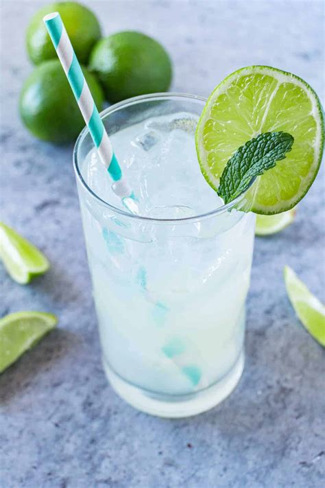 Homemade Limeade Recipe Easy And Refreshing A Table Full Of Joy