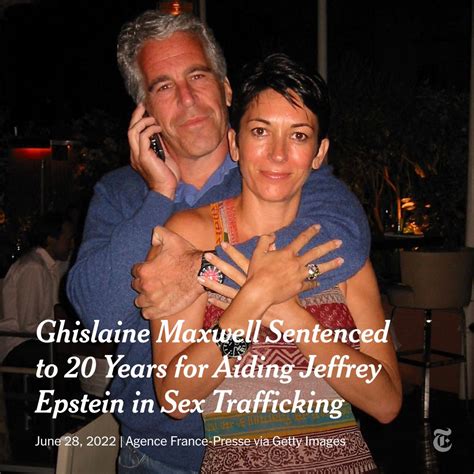 Ghislaine Maxwell Sentenced To 20 Years And We Dig It The Most Website