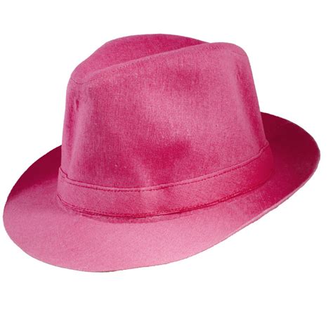 Costume Fedora Hat Pink 1326 Private Island Party