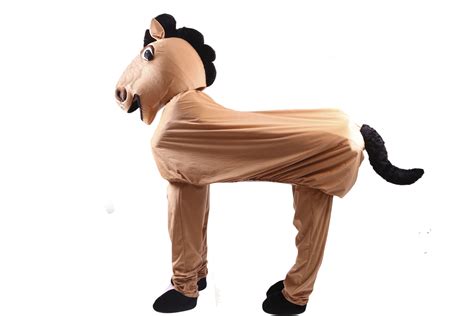 2 Person Horse Costume Mascot Free Shipping