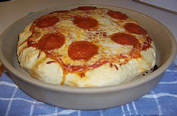When ready to make pizza, remove the dough from the refrigerator and allow to rest for 30 minutes on the counter. Bread Machine Deep Dish Pizza Dough
