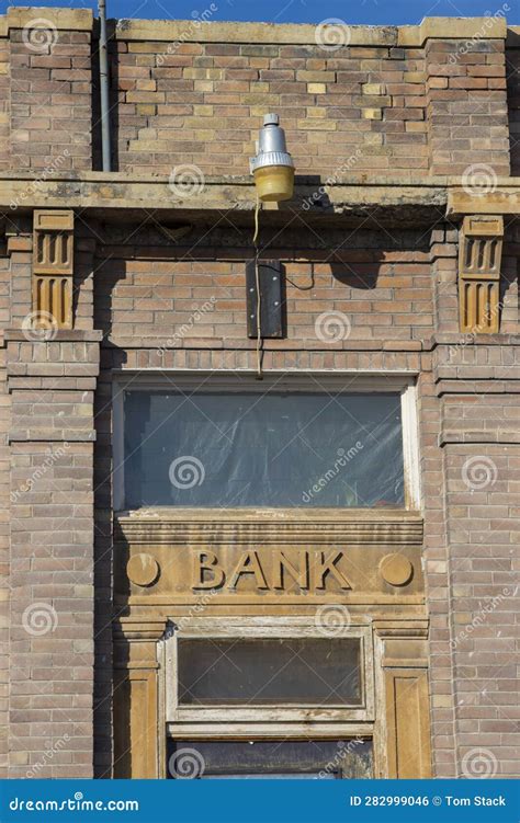 A Historic Bank Building Entrance Stock Photo Image Of Bank Vintage