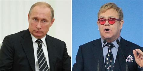 Vladimir Putin Calls Elton John — For Real This Time