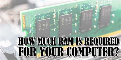 How to install ram in your laptop. What Is RAM And How Much RAM Is Required For Your Computer ...