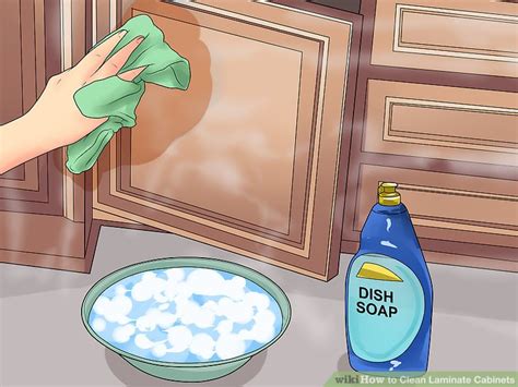 Here are amazing suggestions that you can try to make your wooden cupboards looking revived and refreshed. 3 Ways to Clean Laminate Cabinets - wikiHow