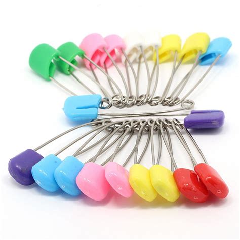 100pcs Nappy Large Diaper Pins Nappies Safety Pin Baby Diaper Change