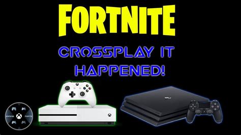 Epic Games Turn On Crossplay In Fortnite Between Xbox One And Ps4
