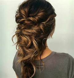 Beyond the man bun there are braids, half up hairstyles and viking hair. 47 Gorgeous Prom Hairstyles for Long Hair | StayGlam