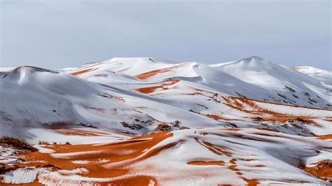 Snow In The Sahara Desert 1920 X 1080 Hd Wallpapers