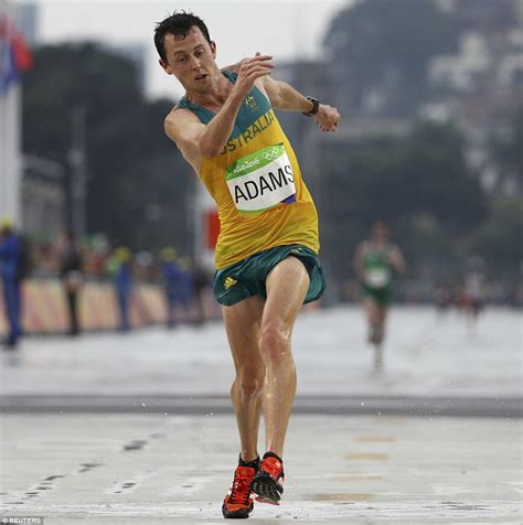 Sunday's race saw 106 runners representing 45 countries and the olympic refugee team set off from the daniel do nascimento of brazil, a 2:10 marathon runner, also dropped out with cramp, as. Team Australia's Liam Adams wobbles over finish line after ...