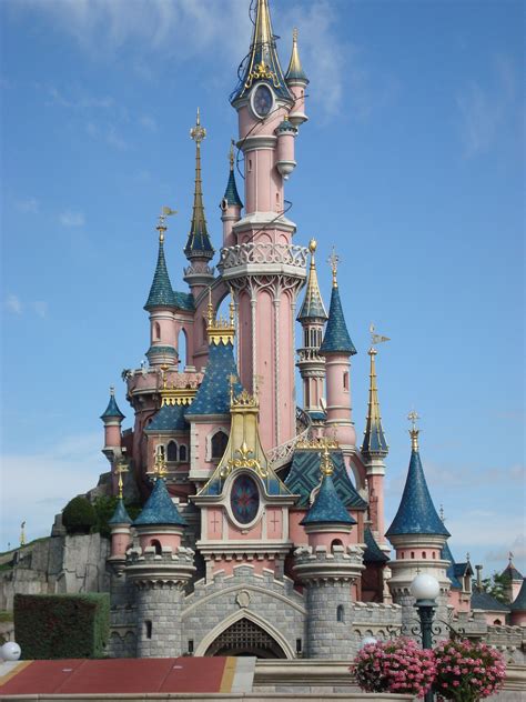 Sleeping Beauty Castle Disneyland Paris France Sleeping Beauty