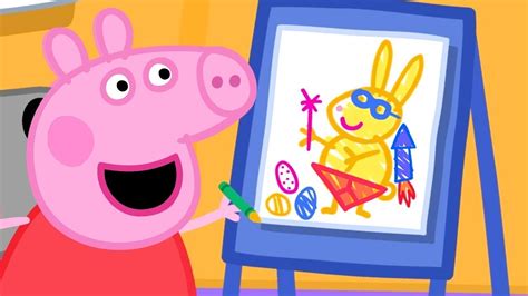 Kids Tv And Stories Easter Bunny Peppa Pig Full Episodes Youtube