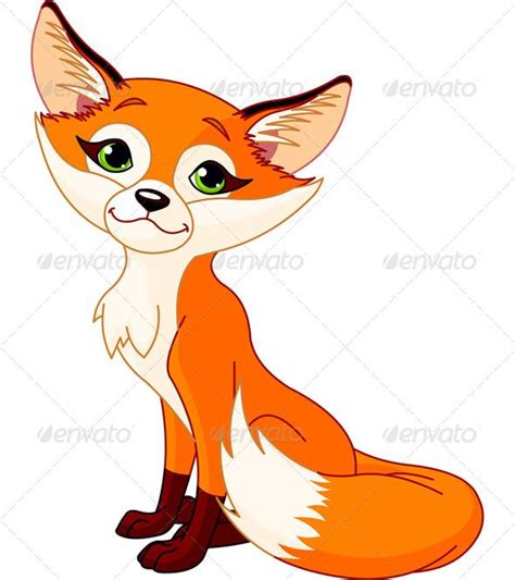 Cartoon Fox Animals Characters Fox File Pinterest
