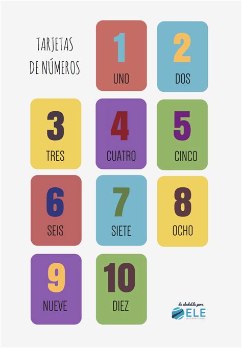 Numeros Para Ninos En Espanol Aprender A Contar Del 1 Al 20 Con Images