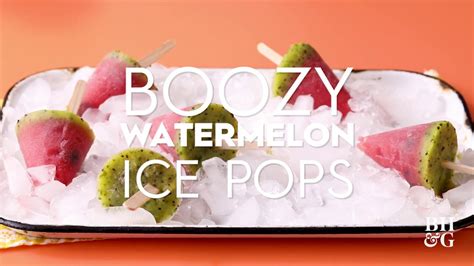 Boozy Watermelon Ice Pops Fun With Food Better Homes And Gardens