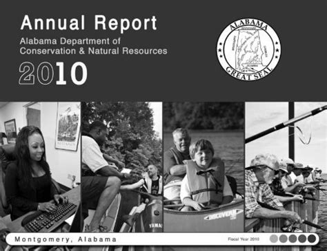 2009 2010 Annual Report Alabama Department Of Conservation