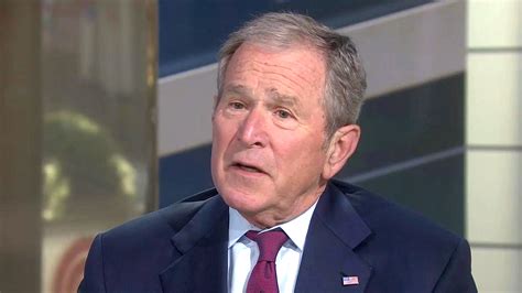 George W. Bush opens up on Trump's war with the media, travel ban ...