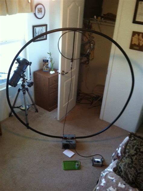 home made high power magnetic loop antennas amrron ham radio antenna antennas ham radio