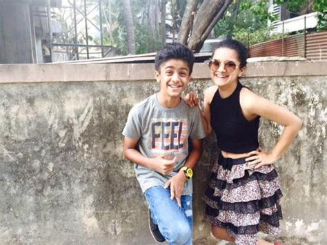 Avneet Kaur And Her Brother Veethi