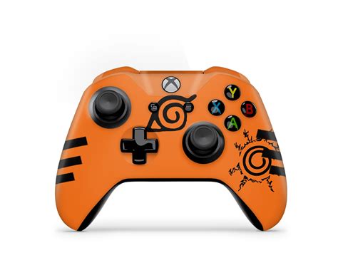 Naruto Orange Minimalist Xbox One Controller Xbox One Controller Skin
