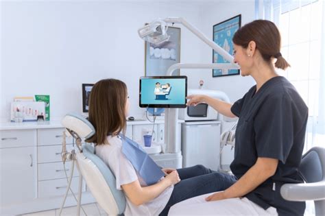 Download Dentist mockup with tablet PSD file | Free Download