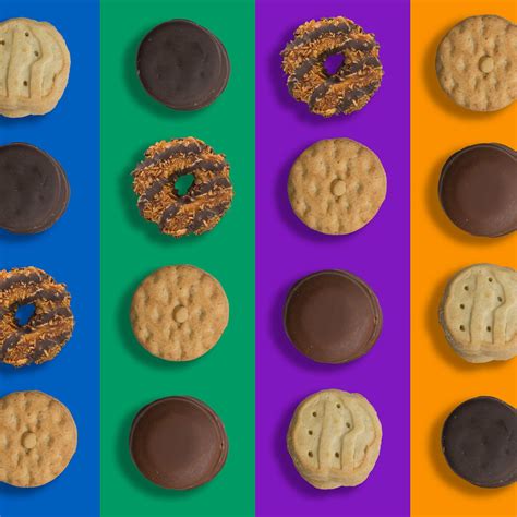 the best girl scout cookies ranked ginasbakery