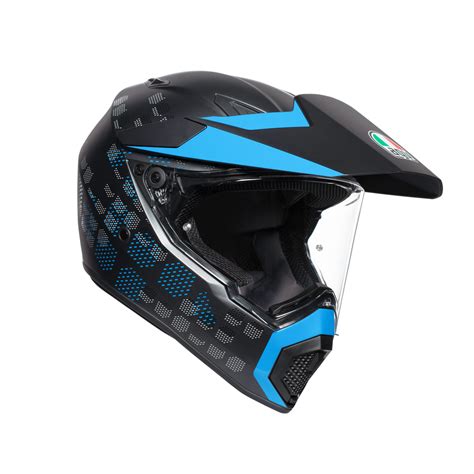 The staff here at helmetcity.co.uk ltd are all motorcyclists and have combined riding experience of well over 100 years! Ax9 Multi Ece Dot - Antarctica Matt Black/Cyan - Touring ...