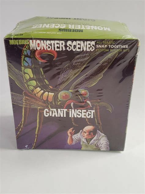 Moebius Monster Series Giant Insect Model Snap Kit 643 Sealed New Nib