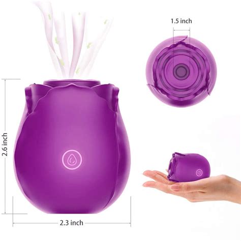 Rose Sex Toy Clitoral Sucking Vibrator With 7 Intense Suction Modes Phanxy