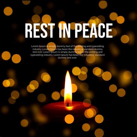 Copy Of Rest In Peace Postermywall
