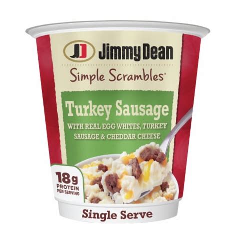 Jimmy Dean Simple Scrambles Turkey Sausage Breakfast Cup 535 Oz Kroger