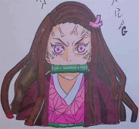 How To Draw Nezuko Kamado From Kimetsu No Yaiba Anime Character