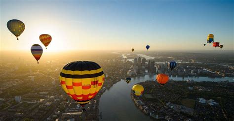 Dozens Of Hot Air Balloons Filling London Skies Look Like Straight From