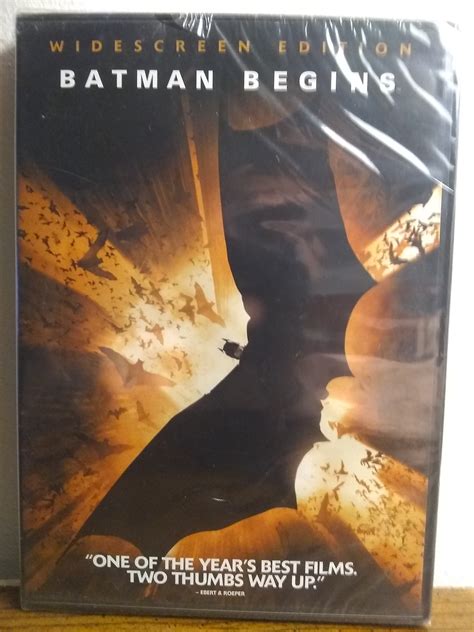 Batman Begins Dvd 2005 Widescreen Edition Dvds And Movies