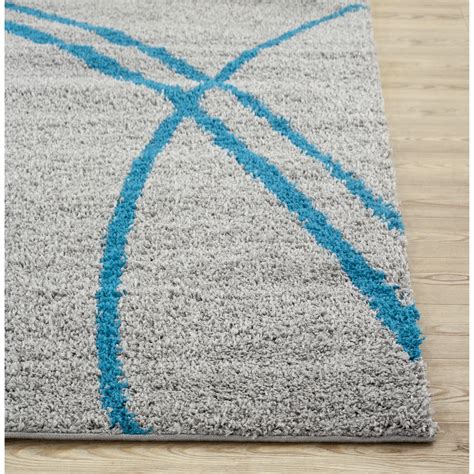 Great savings & free delivery / collection on many items. World Rug Gallery Florida Turquoise/Grey Area Rug ...