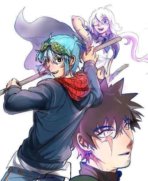 Dan Mori • Jin Mori • Han Daewi • Yoo Yu Mira • The God Of Highschool Manga Art Manga Anime