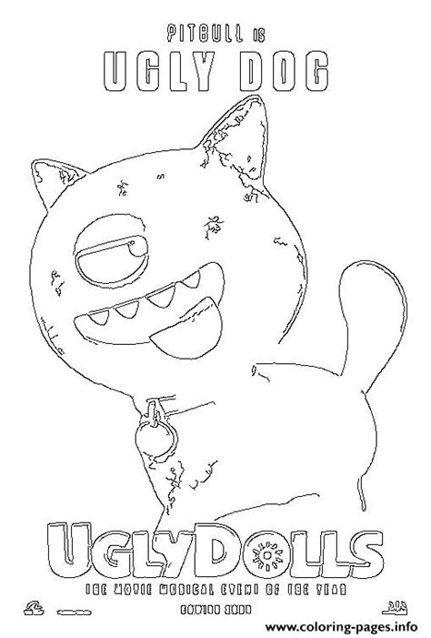 Ugly Dolls Coloring Sheets Printable Coloring Pages