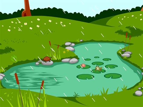 Animals Found In The Pond Clip Art Library