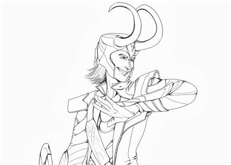 Loki had schemed against asgard and thor for ages. Loki coloring pages | Free Coloring Pages and Coloring ...