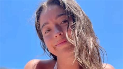 Kelly Ripas Daughter Lola 22 Almost Busts Out Of Tight Bikini While