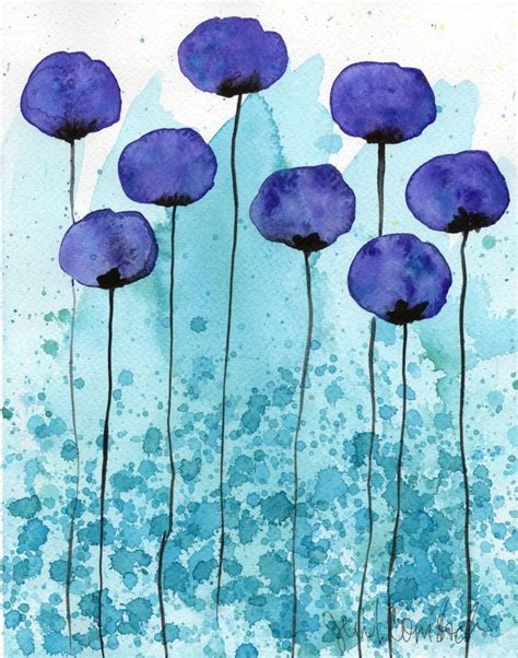 Easy watercolor painting idea for beginners. 1000+ ideas about Easy Watercolor on Pinterest | Easy ...