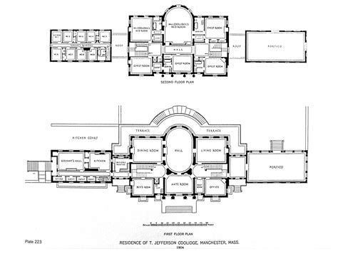 Palace Floor Plan Marble Plans Manchester Historical Home Building