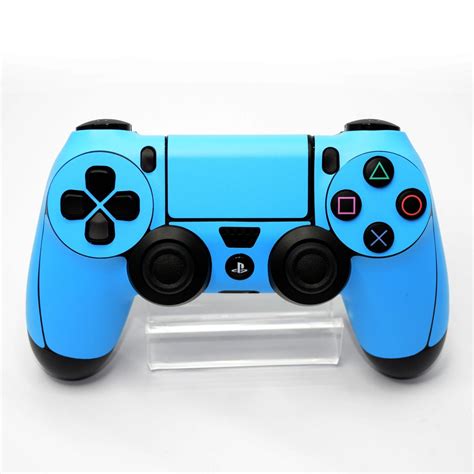 We use only the highest grade paints, so the custom colors and shine. Playstation 4 (PS4) CONTROLLER Blue MATT Skin / Cover ...