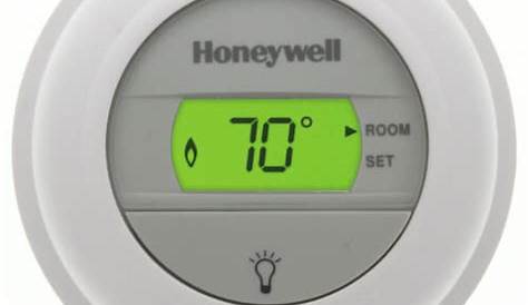 honeywell digital round thermostat manual